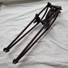 Vintage girder motorcycle - girder,