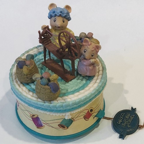 Miniature mice sewing themed - mice,
