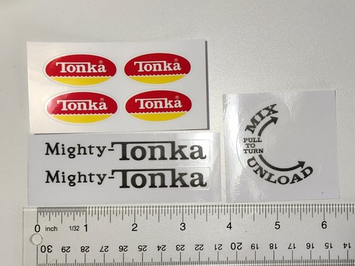 Mighty tonka concrete cement - tonka,