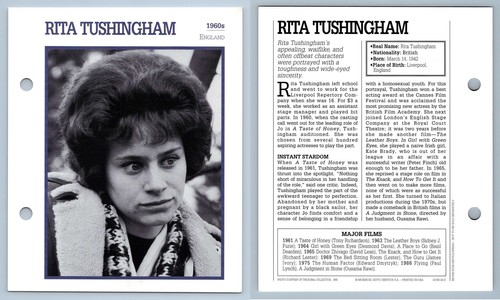 Rita tushingham 1960 - rita, atlas