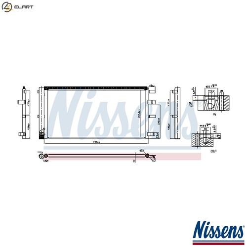 Condenser air conditioning - air,