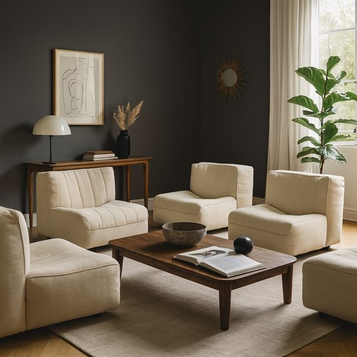 Vintage arflex 9000 armchairs - vintage,