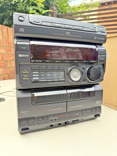 Sony mhc 881 - mhc-881, hcd-h881