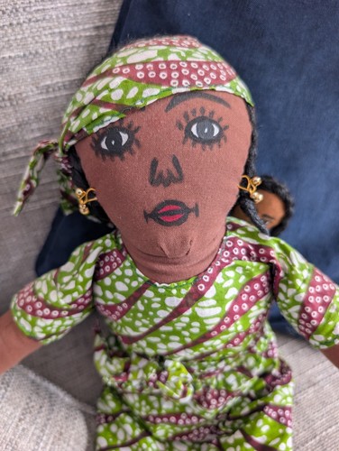 Vintagel ghanaian doll - vintagel,