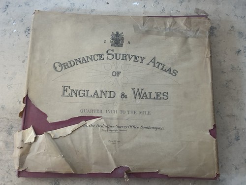 1922 ordnance survey - survey, atlas