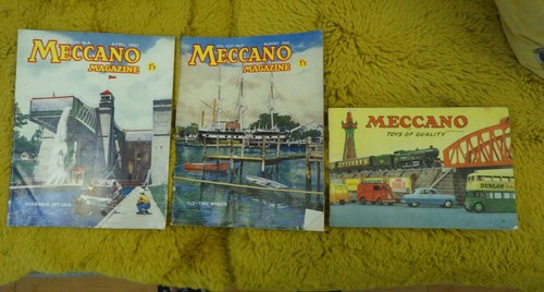 Vintage meccano magazines 1961 - vintage,