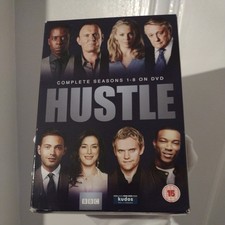 Hustle Complete Series 1-8 DVD Box Set BBC Robert Vaughan Adrian Lester