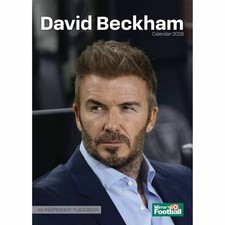 David Beckham A3 Calendar 2026