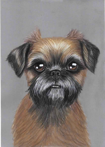Original color pencil artwork