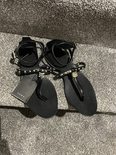 Zara women black - black, sandals