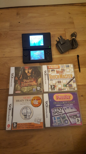 Black nintendo lite console - ds,