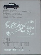 MG MAGNETTE ZA & ZB ( 1955 - 1959 ) OWNERS WORKSHOP MANUAL *VGC HARDBACK*