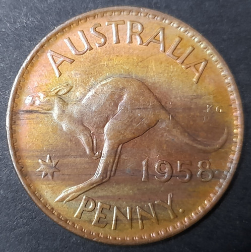1958p unc nice 1d one - unc.+,