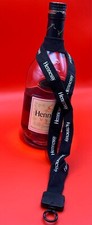 Hennessy Cognac Logoed - Snugz USA Clip - Black Lanyard