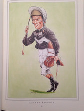 HORSE RACING BOOK WITH PLATE