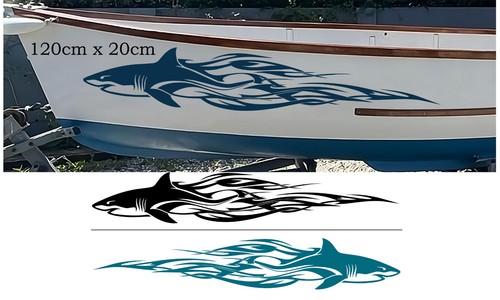 Flaming shark marine cast - flaming,
