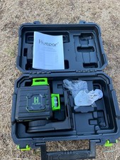 Huepar 3D Self-Leveling Green Laser Level 903CG Horizontal Vertical Cross Line