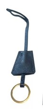 Prada Black Leather Key Bell