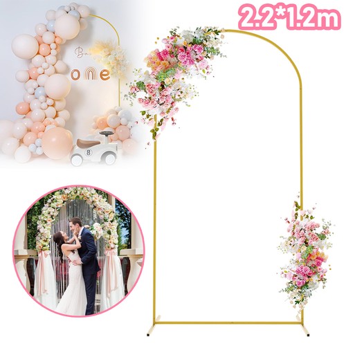 Gold metal wedding - metal, arch