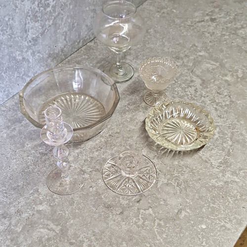 Job lot vintage pressed - lot,