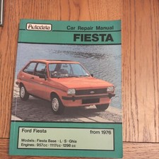 Car Repair Ford FIESTA Manual