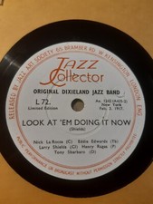 Jazz Collector - L 72 Original Dixieland Jazz Band - Ostrich Walk  78rpm Shellac