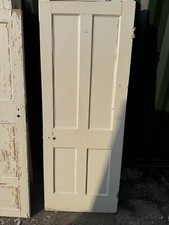 75.4 X 195.6 Cm Victorian Pine Four Panel Reclaimed Door