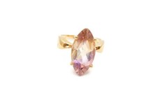 14k Yellow Gold Ametrine Ring