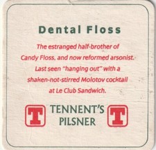 BEER MAT - TENNENTS BREWERY -