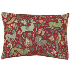 Tapestry Mythical Animals Red