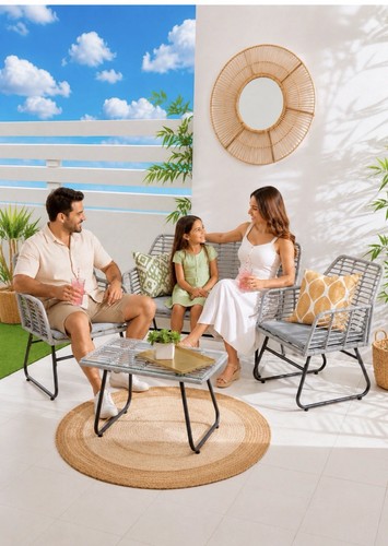 Garden furniture set - furniture, 3-piece
