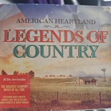 Various Artists : American Heartland: Legends of Country CD 3 discs (2014) VGC