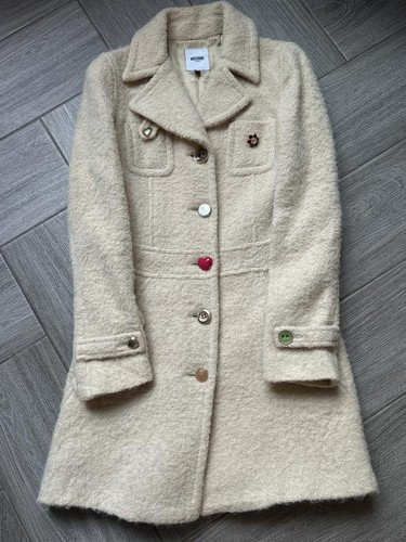 Women moschino denim - denim, coat
