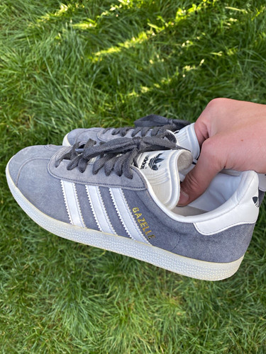 Adidas gazelle dark grey - adidas,