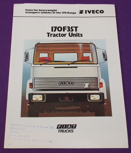 Iveco 170f35t tractor unit - 170f35t,