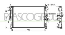 MERCEDES-BENZ VITO Radiator