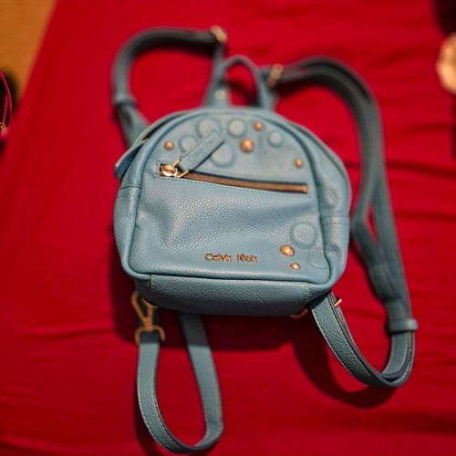 Calvin klein backpack - backpack, leather