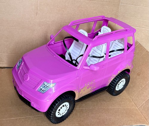 Barbie doll suv car seater - barbie,