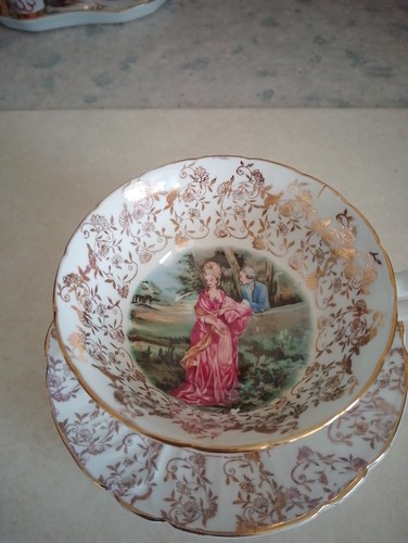 Vintage 30s shelley fine bone - vintage,