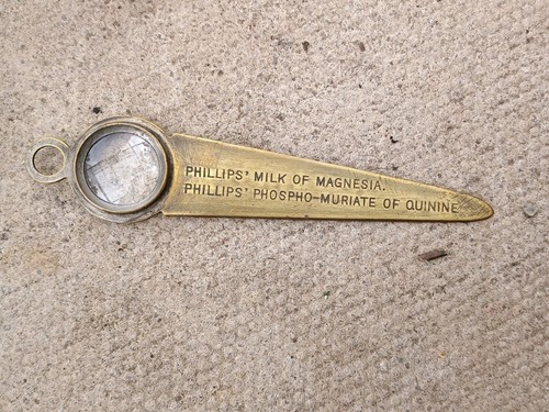 Antique phillips milk - phillips,