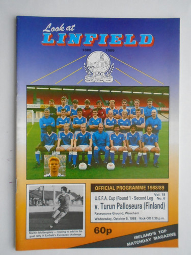 Linfield turun pallosrura - v,