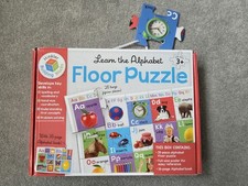 Alphabet Floor Puzzle  28 Piece Jigsaw age 3+. plus poster.