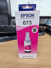 Original Epson T6733 Magenta Ink Bottle Refill Cartridge C13T67334A - Clearance