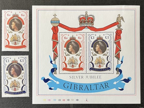 Gibraltar 1977 silver - 1977,