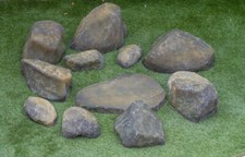 Fibreglass rocks forest - fibreglass,