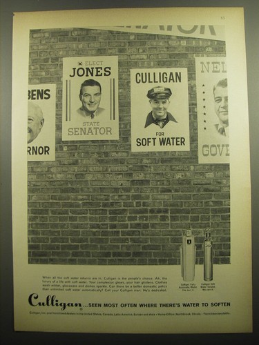 1960 culligan water softener - 1960,