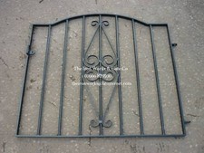# STROUD METAL GARDEN GATE 30" op x 3ft H MADE TO MEASURE WROUGHT IRON BESPOKE