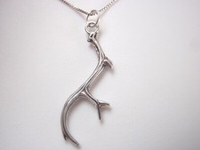 Deer Antler Pendant 925