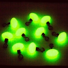 PULLEY SWIVEL RIG BEADS LUMO FOR SEA FISHING BAIT CLIP LINE RIGS 20 BULK PACK