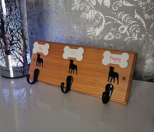 Personalised dog lead hook - lead,